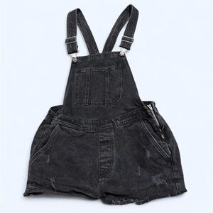 Denim&Co Charcoal Overalls